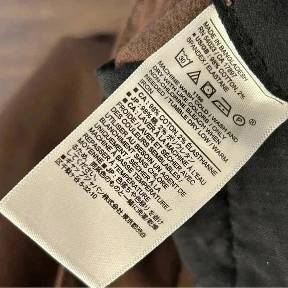 💕 NWT banana republic wide leg pants 33x29 - Picture 5 of 9